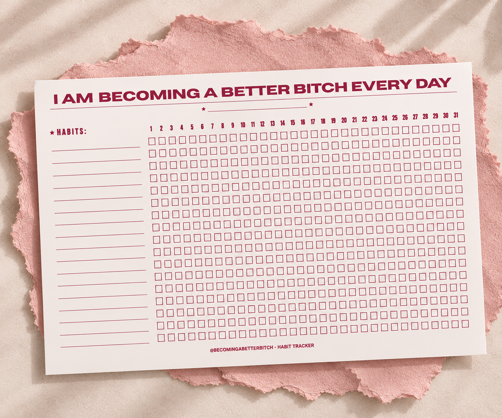 The Habit Tracker | Printable + Digital PDF